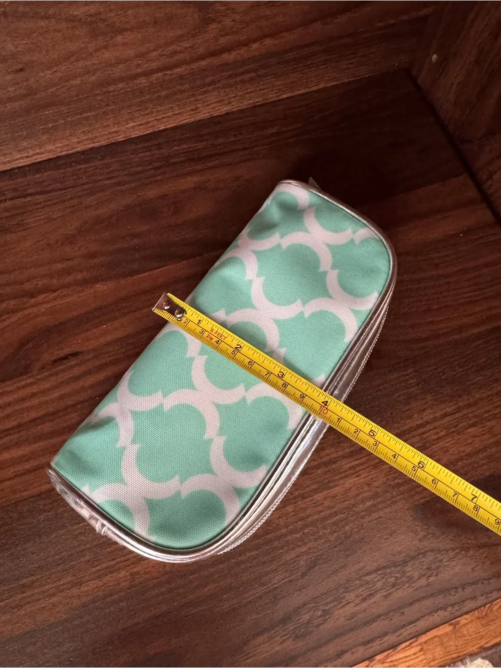 Patterned Zippered Storage Pouch/Pencil Case/Makeup Bag